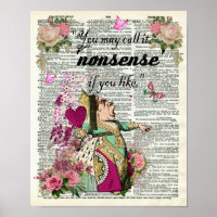 Alice au pays des merveilles Red Queen Dictionary