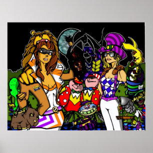 Affiche Alice au pays des merveilles rencontre magicien