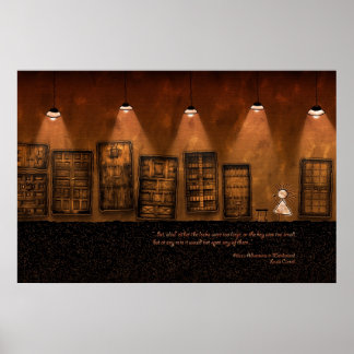 Affiche Alice au pays des merveilles - Une minuscule clé d