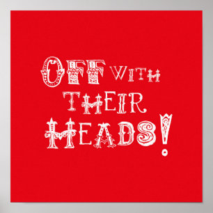 Affiche Alice dans la copie du pays des merveilles - avec