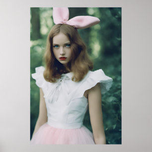 Affiche Alice dans la mode de la forêt Expiré film photo