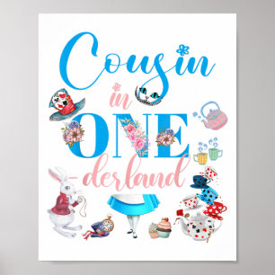 Affiche Alice Dans L'Onederland Famille Cousin De L'Annive