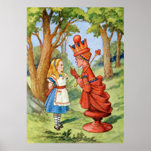 Affiche Alice et la Reine Rouge au pays des merveilles