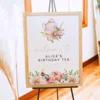 ALICE Fard Floral Anniversaire Thé Brunch Bienvenu