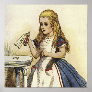 Affiche Alice in Wonderland Canvas Art