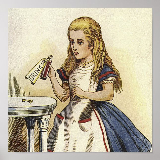 Affiche Alice in Wonderland Canvas Art (Devant)