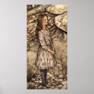 Affiche Alice par Arthur Rackham