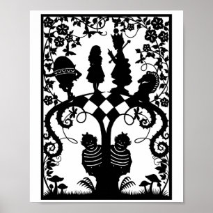 Affiche Alice through the looking glass