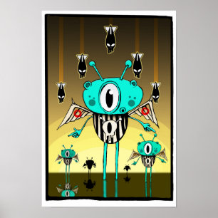 Affiche Alien 2012 d'équipe