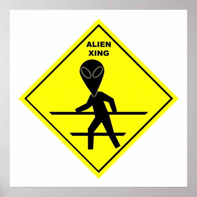 Affiche Alien Crossing (Devant)