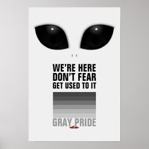 Affiche Alien de la Gray Pride
