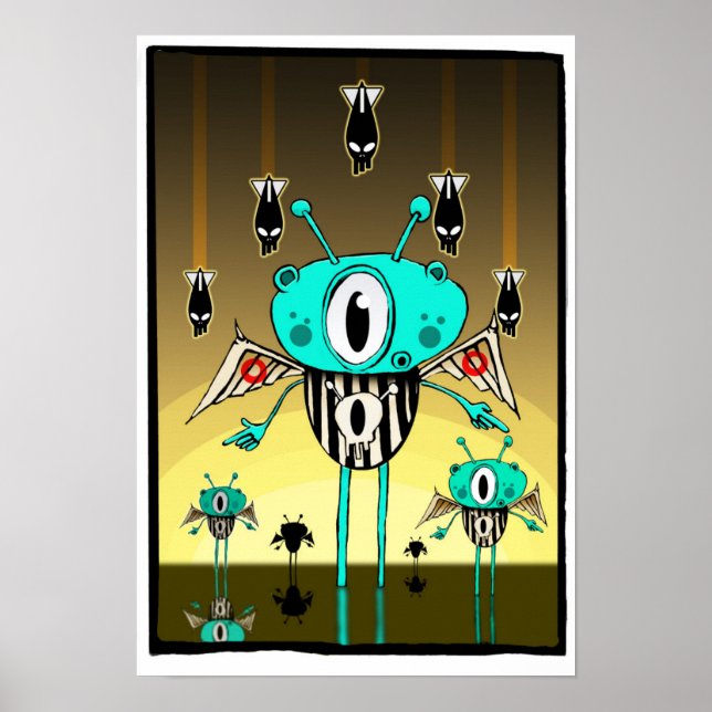 Affiche Alien d'équipe 2012 (Devant)
