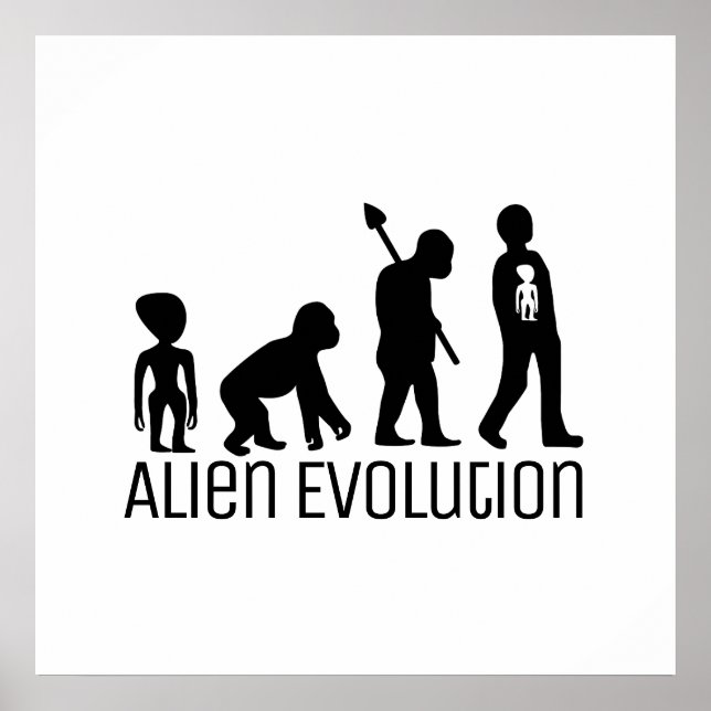 Affiche Alien Evolution, Extraterrestrial Alien (Devant)