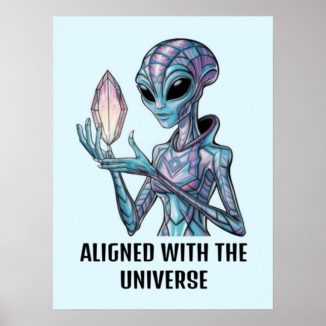 Affiche Alien Mystique (Devant)