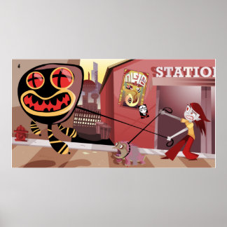 Affiche Alien Petshop