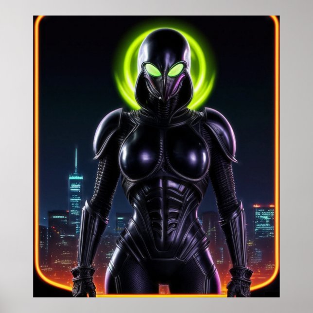 Affiche Alien Raven 04 (Devant)