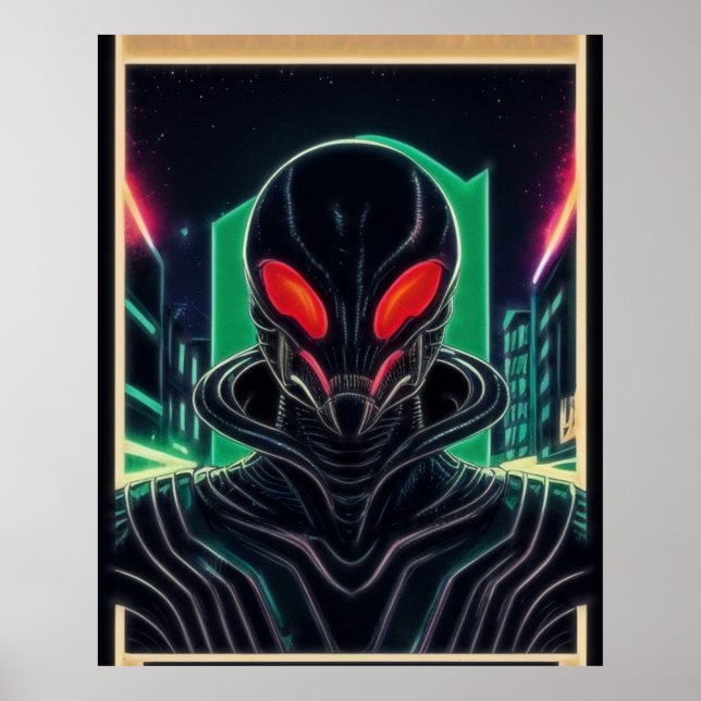 Affiche Alien Raven 05 (Devant)