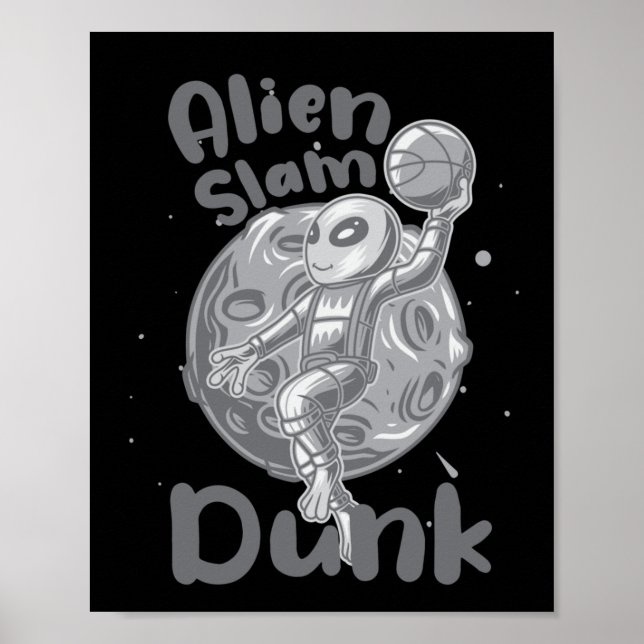 Affiche Alien Slam Dunk Actif (Devant)
