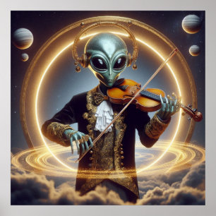 Affiche Alien spatial
