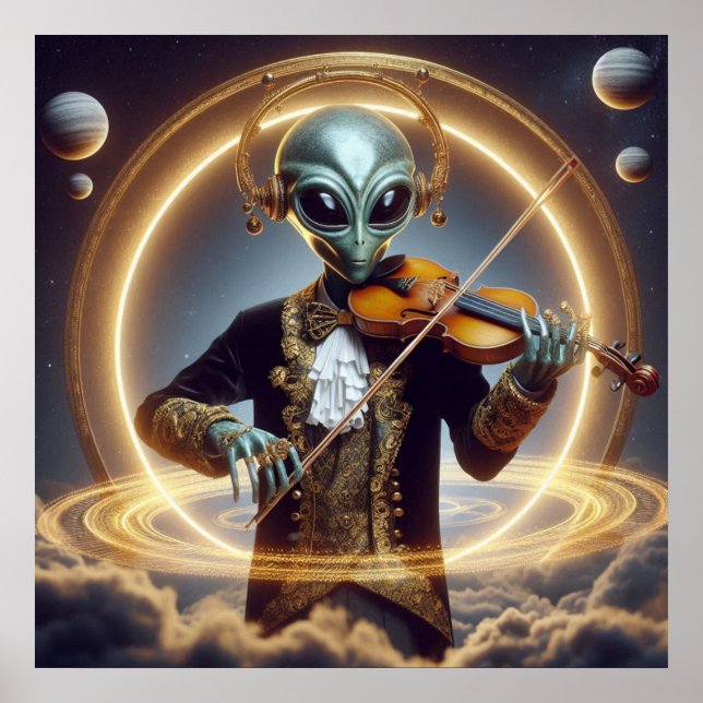 Affiche Alien spatial (Devant)