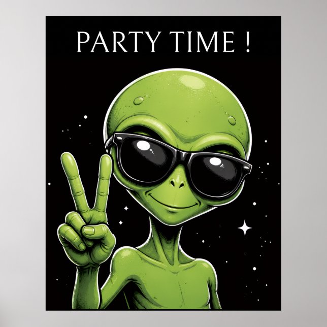 Affiche Alien temps de fête (Devant)
