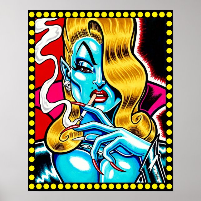 Affiche Alien Vampire (Devant)