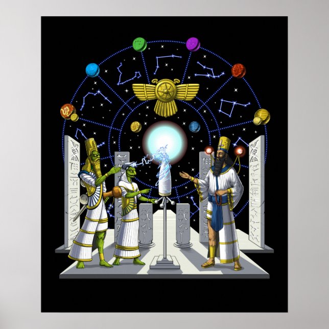 Affiche Aliens Anunnaki (Devant)