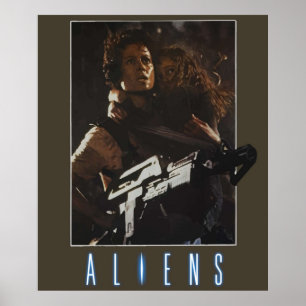 Affiche Aliens Ripley Newt
