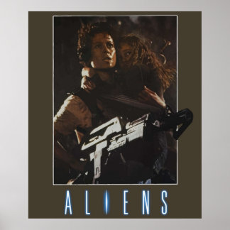 Affiche Aliens Ripley Newt