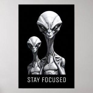 Affiche Aliens Robots
