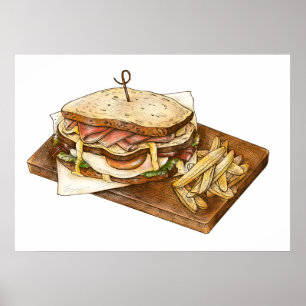 Affiche Alimentation