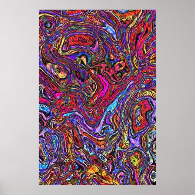 Affiche alimentation abstrait 8 (Devant)