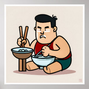 Affiche Alimentation chinoise - Imprimerie d'art