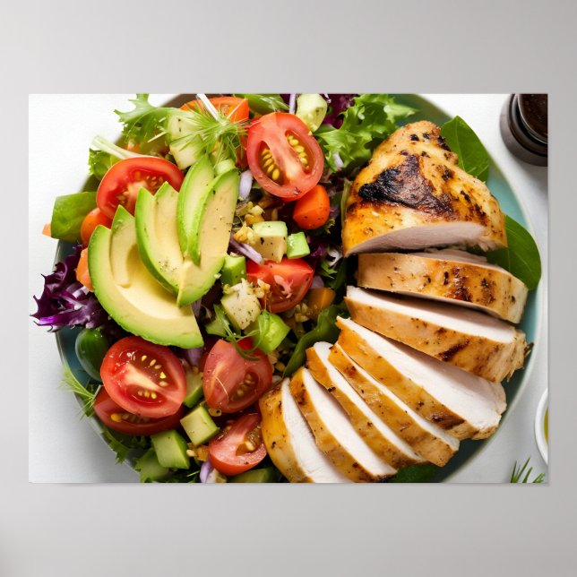 Affiche Alimentation saine (Devant)