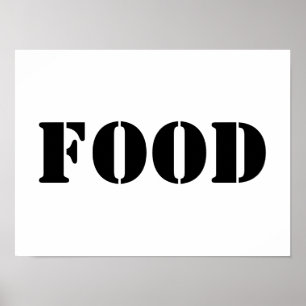 Affiche Aliments génériques et boissons Fournitures de fêt