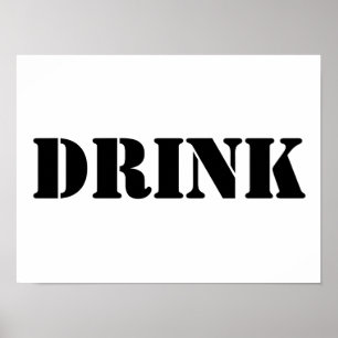 Affiche Aliments génériques et boissons Fournitures de fêt