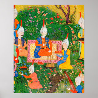 Affiche Alisher Navoiy, Cérémonie du thé