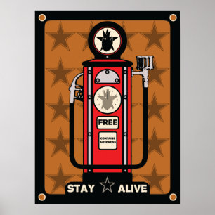 Affiche ALIVENESS libre