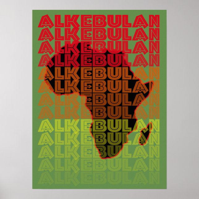 AFFICHE ALKEBULAN - FADE (Devant)
