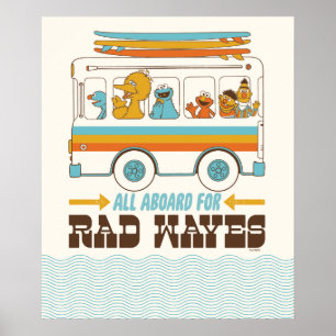Affiche All Aboard for Rad Waves