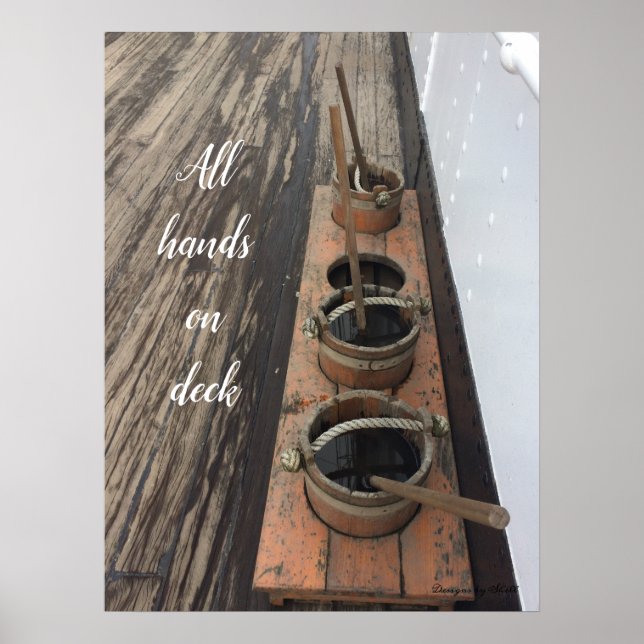 Affiche All Hands on Deck (Devant)