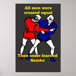 Affiche All men were created equalThen s'ajoute learned