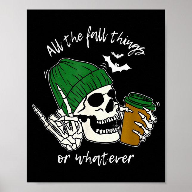 Affiche All The Fall Things Or Whatever, Western Autumn Vi (Devant)