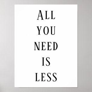 Affiche All you need