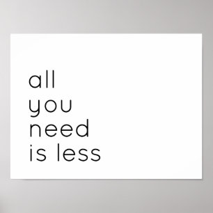 Affiche All you need