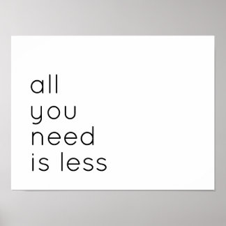 Affiche All you need