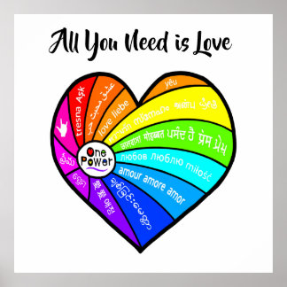 Affiche All You Need is Love