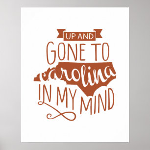 Affiche Allé à la copie de la Caroline