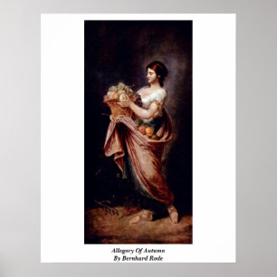 Affiche Allégation D'Automne Par Bernhard Rode