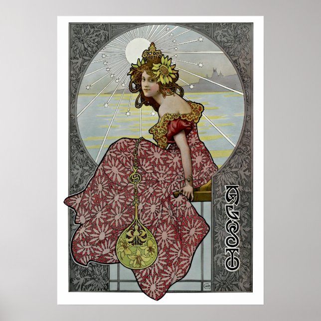 Affiche Allégation de mars par Gaspar Camps (Devant)